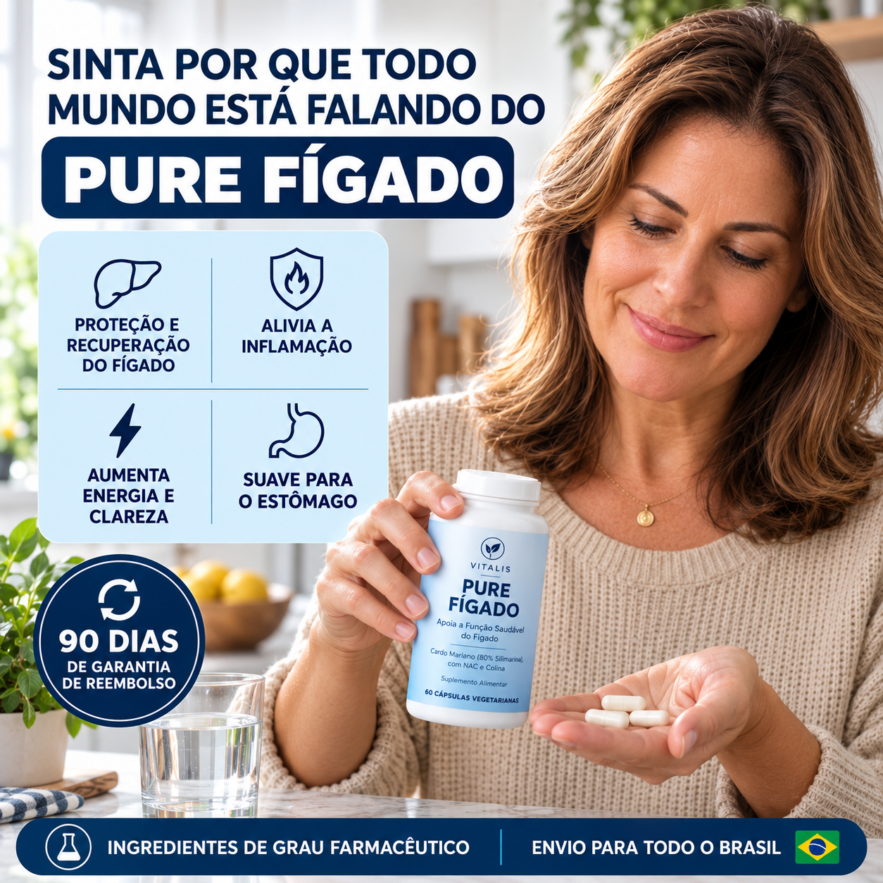 Vitalis Pure Fígado - benefícios